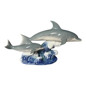 Lladro Dance Of The Dolphins 1997-Porcelain Figurine 6456 | Excellent Condition